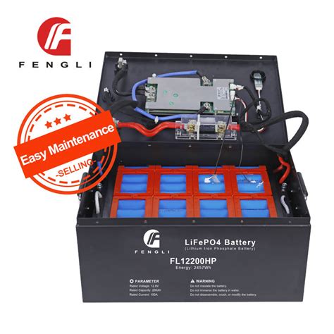 Fengli Deep Cycle Low Self Discharge 24V 100ah Lithium Battery For