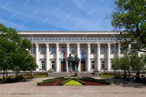 Premium Photo | The ss cyril and methodius national library in sofia