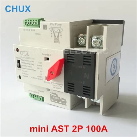 Automatic Transfer Switch P Mini Ats A Electrical Selector Switches