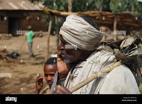 The Falasha Village In Ethiopia Stock Photo Alamy