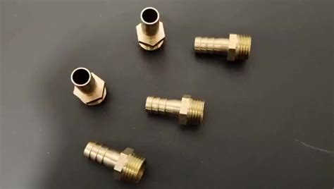 M4 M5 M6 M8 M10 M12 M14 M16 M20 Metric Male Nipple Thread Fitting Brass