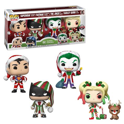 Mua Funko! POP 4PK DC Holiday, FUN58577, Multicoloured trên Amazon Mỹ