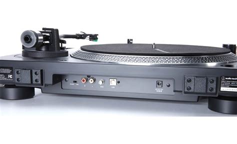 Audio Technica LP 120XUSB Black Manual Direct Drive Turntable With