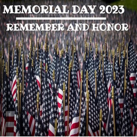 Memorial Day 2023 Template Postermywall