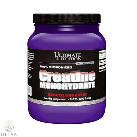 Creatine Monohydrate 1kg Ultimate Nutrition Oliva Online Apoteka