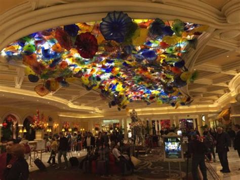 Bellagio Hotel Las Vegas Lobby Ceiling | Shelly Lighting