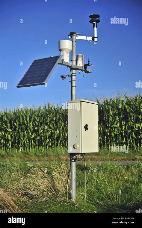 Automatic Weather Station Stock Photo Alamy