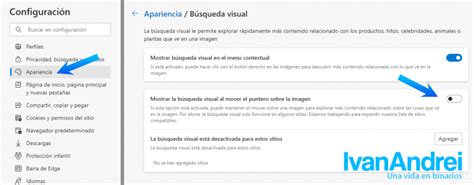 C Mo Activar O Desactivar La B Squeda Visual En Microsoft Edge Iv N