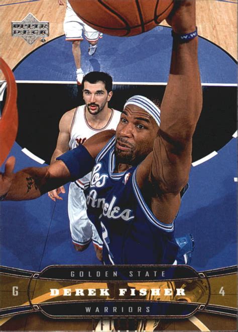 2004 05 Upper Deck Golden State Warriors Basketball Card 59 Derek