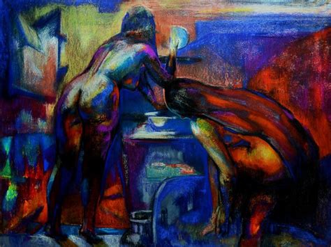 Bathing Drawing Mariia Drozdova Jose Art Gallery