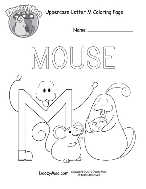 Printable Bubble Letter M Coloring Pages Coloring Pages