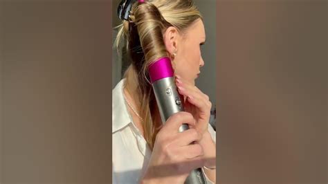 How To Style Hair In 10 Min At Home I Use Dyson Airwrap Youtube