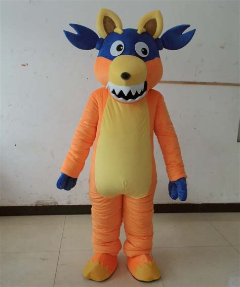 SW0414 Mascot Cartoon Character Costumes Dora's Fox Friend Swiper ...