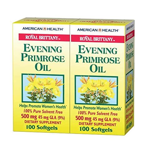 American Health Royal Brittany Evening Primrose Oil 100100 Softgels