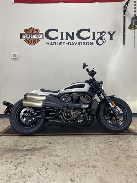 2022 Harley Davidson Sportster S White Sand Pearl CinCity Harley