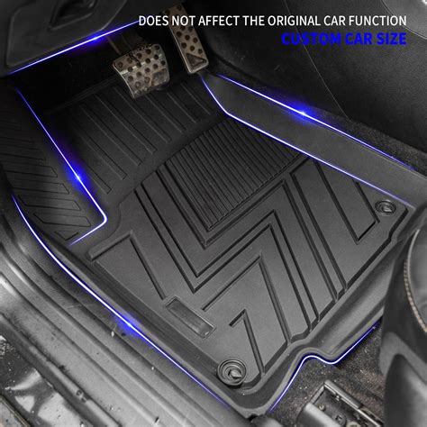 Rongtaod Floor Mats Compatible With 2019 2023 Jeep Cherokee Trunk Mat