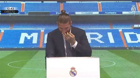 A teary-eyed Sergio Ramos promises return to Real Madrid in his ...