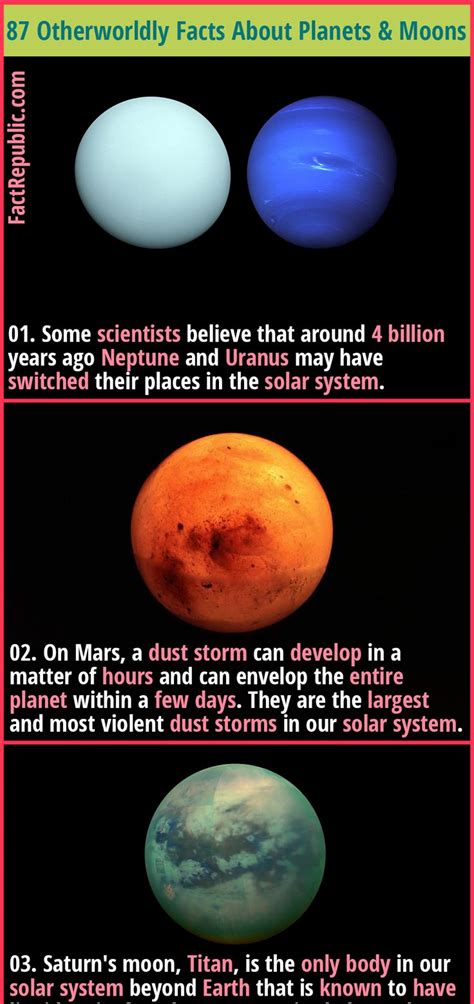 87 Otherworldly Facts About Planets & Moons in Space