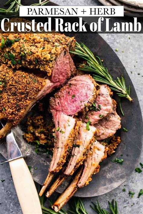 This Rack Of Lamb With Herb Crust Recipe Is Juicy Tender And Delicious