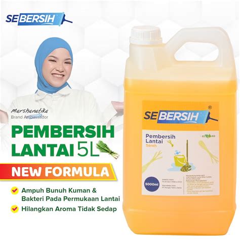 Jual Pembersih Lantai Floor Cleaner Sebersih Liter Anti Bakteri