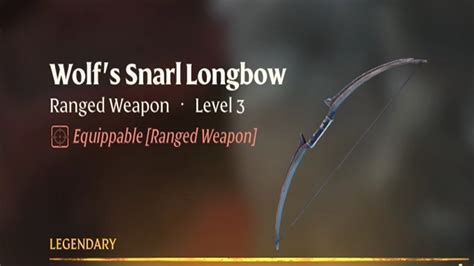 How To Get Legendary Bow In Enshrouded Wolf S Snarl Longbow YouTube