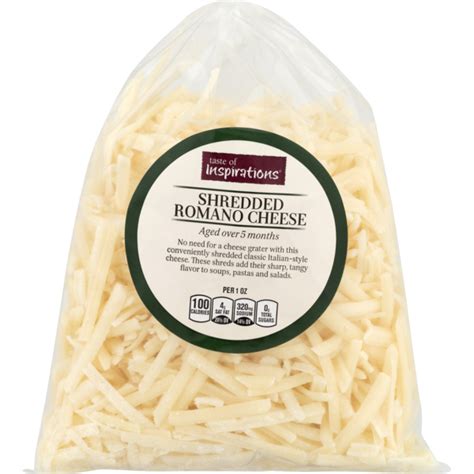 Save On Taste Of Inspirations Shredded Romano Cheese Order Online