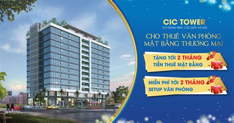 toa nha van phong cic tower  trung kinh hanoi