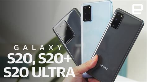 Samsung Galaxy S20 S20 And S20 Ultra Hands On Youtube