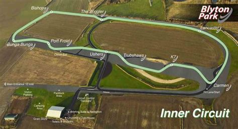 BRSCC | Blyton Park Address & Circuit Layouts