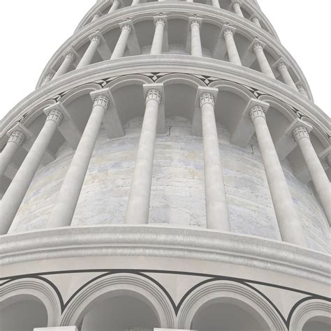 3D Leaning Tower Of Pisa Model TurboSquid 1829015