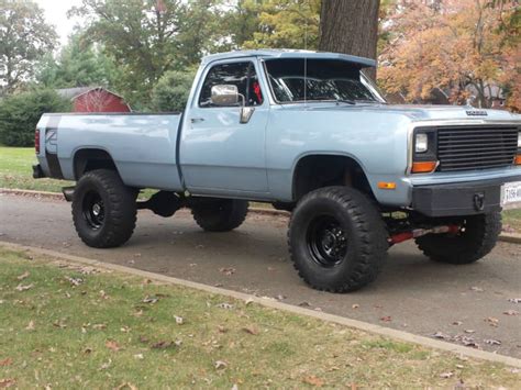 1989 Dodge Ram Cummins 59l Turbo Diesel Pickup 4wd