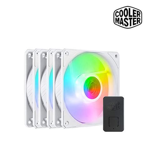 Cooler Master Sickle Flow 120 ARGB 3 In 1 Fan White Edition Case Fan