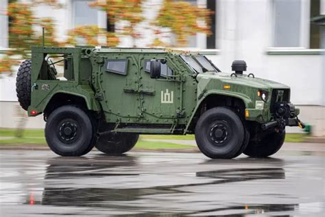 Lithuanian Armed Forces Unveils Its First Batch Of Oshkosh Joint Light