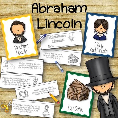 All About Abraham Lincoln Posters And Book To Create Abraham Lincoln