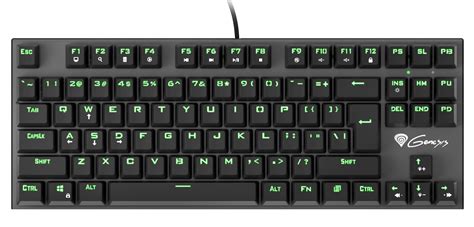 Klawiatura Mechaniczna Genesis Thor Tkl Us Zielone Proline