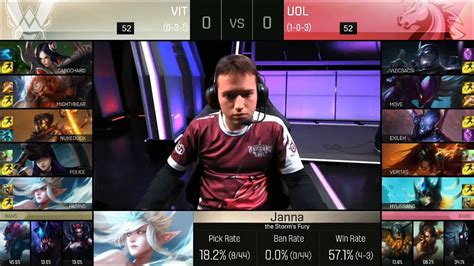 VIT Vs UOL Game 1 Highlights W3D1 EU LCS 2016 Summer Vitality Vs