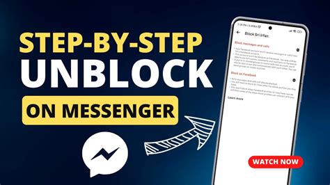 How To Unblock People On Facebook Messenger New Update Step By Step