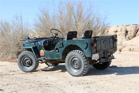 1946 Willys Cj2a Offroad 4x4 Custom Truck Jeep Suv Retro