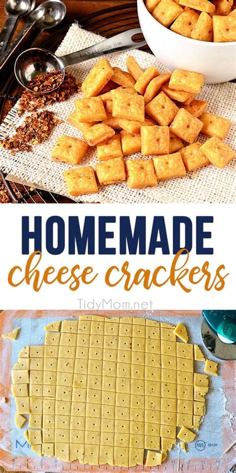 Homemade Cheese Crackers