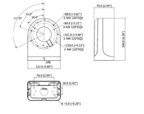 Official Dahua Distributor Dahua PFB203W DG Accessories Wall