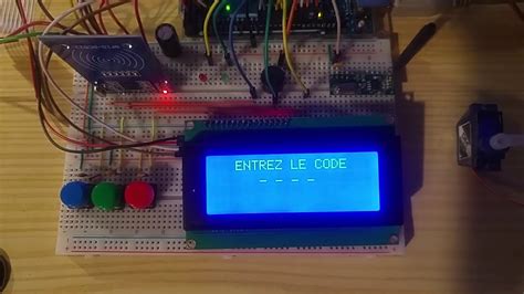 Digicode RFid Télécommande RF433 v1 0 Arduino Mega YouTube