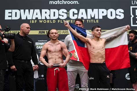 Sunny Edwards 1111 Vs Andres Campos 1116 Weigh In Results For