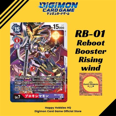 Promo Digimon Card Game Rb Proximamon Secret Rare Kota Surabaya