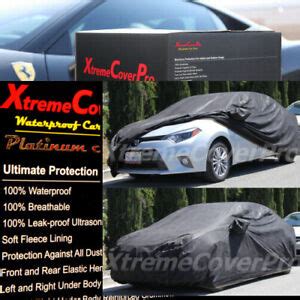 2012 2013 2014 2015 2016 TOYOTA COROLLA Waterproof Car Cover w ...