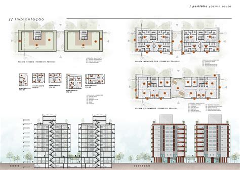 Portfólio de Arquitetura Yasmin Dell on Behance