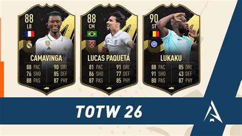 La Totw 26 équipe De La Semaine Sur Fifa 23 Fut With Apero