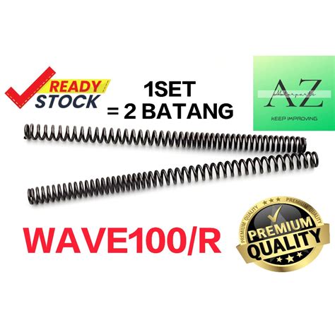 HONDA WAVE100 WAVE100R FRONT FORK SPRING TAIWAN 1 SET KIRI