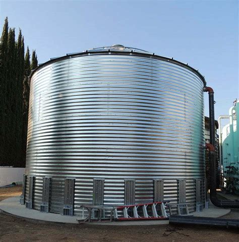 Corrugated Bolted Steel Tanks - Fire Protection Tanks