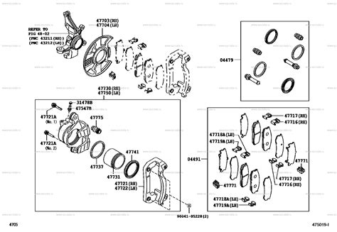 Front Disc Brake Caliper Dust Cover For Toyota Rush J