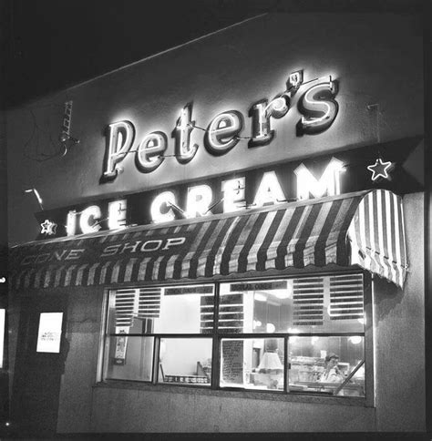 Peters Ice Cream In Vancouver At West Broadway And Blenheim In The 60